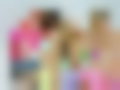 Rachel Korine, Selena Gomez, Vanessa Hudgens y Ashley Benson en Spring Breakers