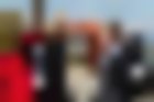 Chris Hemsworth y Clark Gregg en Thor